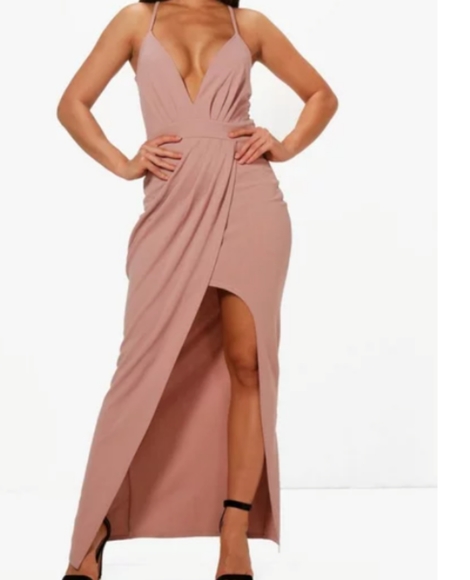 boohoo long evening dresses
